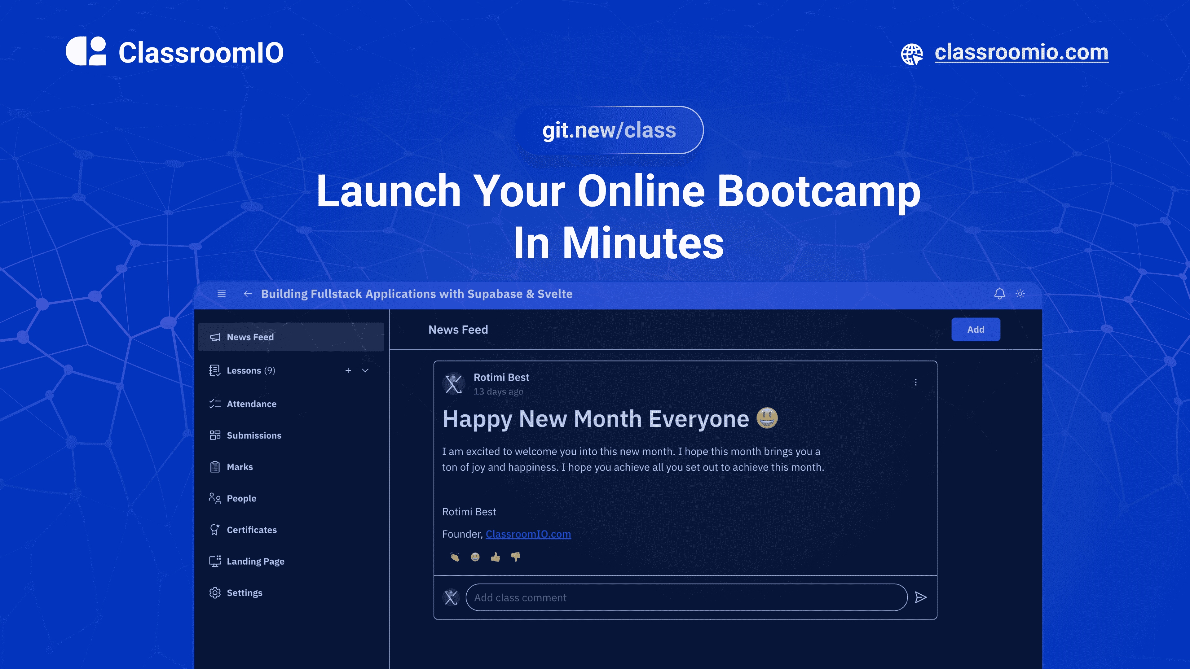 Customer Education ClassroomIO